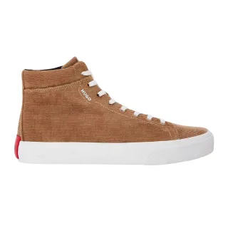 Hugo - "Dyer Hito" Sneaker für Herren, Kord, niedrig geschnitten (Pastell-Braun)