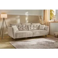Jockenhöfer Gruppe Big-Sofa Spa, B: 251 cm, im Retrolook mit 7 Kissen