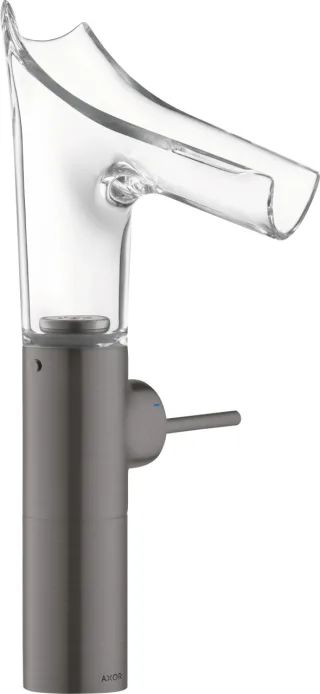 Hansgrohe Waschtischmischer Axor Starck V Brushed Black Chrome 12114340