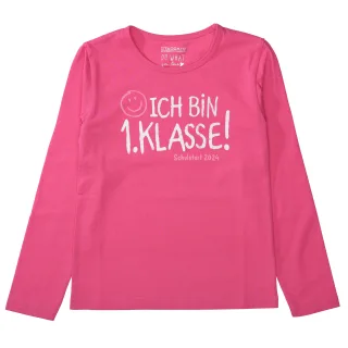 STACCATO - Sprücheshirt berry pink - Gr. - 140