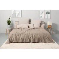 OTTO home Tagesdecke Mira, leichte Tagesdecke aus 100% Baumwolle, uni Überwurf, ohne Füllung