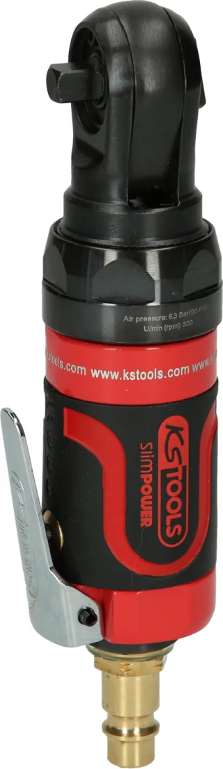 KS Tools 1/4" SlimPOWER Mini-Druckluft-Umschaltratsche 30Nm - 515.5505
