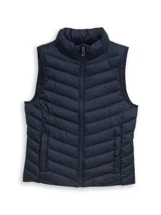 Tom Tailor - Lightweight Steppweste aus wasserabweisendem Material sky captain blue - Gr. - XL