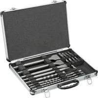 Bohrer-Meißel-Set SDS+ DT9679, 15-teilig, Meißel- & Bohrer-Satz im Koffer