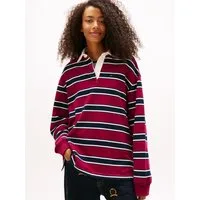 Tommy Jeans Sweatshirt TJW RLX S-FLAG STRIPE RUGBY EXT