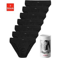 s.Oliver Slip Herren Unterhose (Dose, 7-St) Wochenration in einer Dose