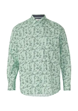 s.Oliver - Hemd türkis/mehrfarbig - Gr. - 5XL
