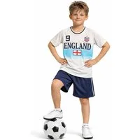 Fashion Boy Fußballtrikot Fussball Fan Set England, Trikot + Shorts, JS290e (Set)