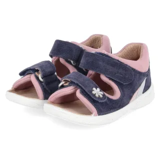 Superfit Sandalen POLLY  Blau - Gr. 19 -  Leder und Textil