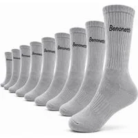 Benonetti Tennissocken für Damen und Herren – Bequeme Sport&Laufsocken (9-Paar) Robust & Langlebig - Optimale Kompression - verursacht keine Blasen