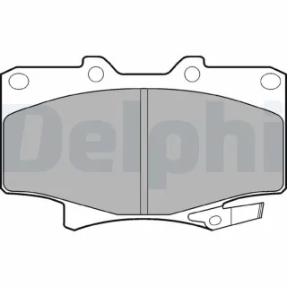 Delphi Bremsbel?ge vorne Toyota Land Cruiser J7 J8