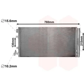 Van Wezel Klimakondensator + Trockner Renault Fluence Megane III Scenic Grand Scenic