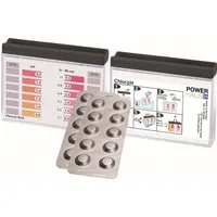 Keksdose POWERHAUS24 Tester mit 20 Testtabletten, Chlor &, Metal