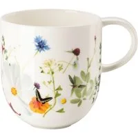Rosenthal Becher Brillance Grand Air Becher mit Henkel 0,34 l, Bone China, Tassen