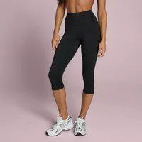 MP Damen Tempo Capri Leggings - Schwarz - L