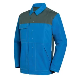uvex protection perfect acid Herren Jacke - Chemikalienschutz blau/grau 90/94 - 9840220