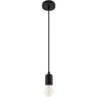 Lindby Hängeleuchte Hattie, Metall, Schwarz IP20, 1 x 15 W LED