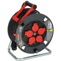 Brennenstuhl Kabeltrommel (Kabellänge 25 m), Kunststoff H07RN-F3G1,5 25m BGI608 professional