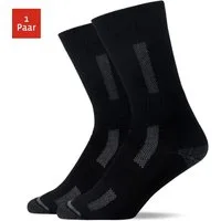 SNOCKS Wandersocken Hiking Socks für Damen & Herren (1-Paar) mit Merinowolle, garantiert keine Schweißfüße