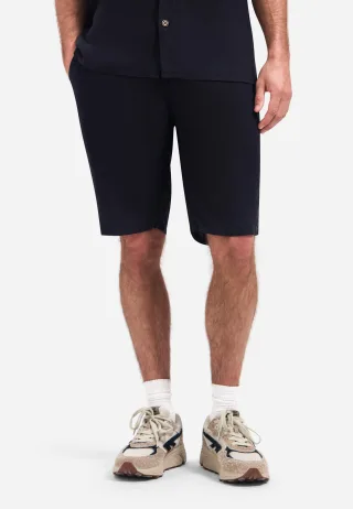 No Excess - Short Chino With Linen, Garment Dyed night - Gr. - XXL