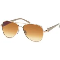 styleBREAKER Sonnenbrille Pilotenbrille mit Strass Edle Fliegerbrille (1-St)