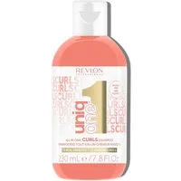 REVLON PROFESSIONAL Haarshampoo UNIQONE SULFATFREIES CURLS SHAMPOO, Vegan, Sulfatfrei, Silikonfrei