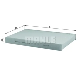 Mahle Innenraumfilter Citroen DS Peugeot LA138
