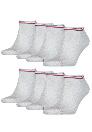 8 Paar TOMMY HILFIGER Herren ICONIC SNEAKER Gr. 39 - 49 Sneaker Socken