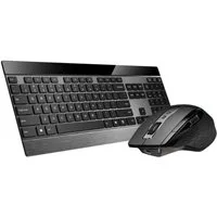 Rapoo 9900M Tastatur- und Maus-Set, deutsches Layout, QWRTZ, kabellos, wireless, flaches Design
