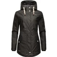 Navahoo Regenjacke Oceans Heart stylischer wasserdichter Regenmantel mit Kapuze