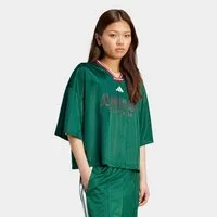 adidas Sportswear T-Shirt TIRO NATIONS PACK BOYFRIEND lockerer Boyfriend-Fit, mit V-Ausschnitt, länger geschnittene Ärmel