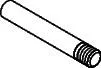 Hansgrohe Zugknopf Axor Montreux 4-L.Fliesen- armatur chrom, 98607000 98607000
