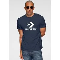 Converse T-Shirt STANDARD FIT CENTER FRONT LARGE LOGO STAR CHEV SS TEE Kurzarm, mit Rundhalsausschnitt, aus Baumwolle