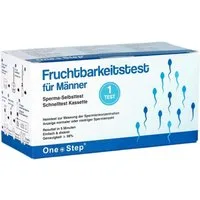 One+Step Fruchtbarkeitstracker Fruchtbarkeitstest Sperma Test für Männer - Spermientest für zu Hause, 1-tlg.