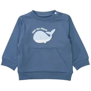 STACCATO - Kn.-Sweatshirt ocean blue - Gr. - 80