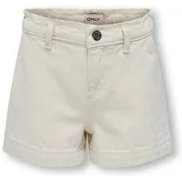 KIDS ONLY Jeansshorts KOGCOMET WIDE DNM ECRU SHORTS PIM