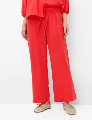 Brax Damen Culotte Style MAINE S HIBISCUS, Rot, Gr. 44L