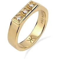 Kuzzoi Silberring mit Kristallen von Swarovski® 925 Sterling Silber