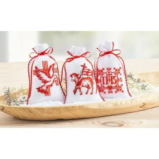 Geschenksäckchen "Osterfest", 3er-Set
