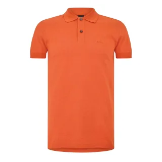 Boss - "Firenze" Poloshirt für Herren, Baumwolle (Dunkel-Orange)