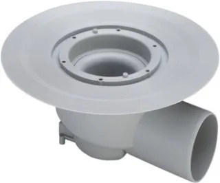 Viega Badablauf Advantix 4921.75 in 70mm Kunststoff grau 284657