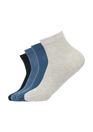 s.Oliver - Sneakersocken blau/grau - Gr. - 48