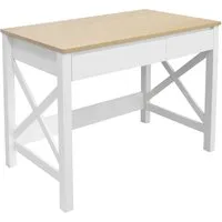OTTO home Schreibtisch Silba, 2 Schubladen, Landhausstil, Home Office, Breite 100 oder 140 cm