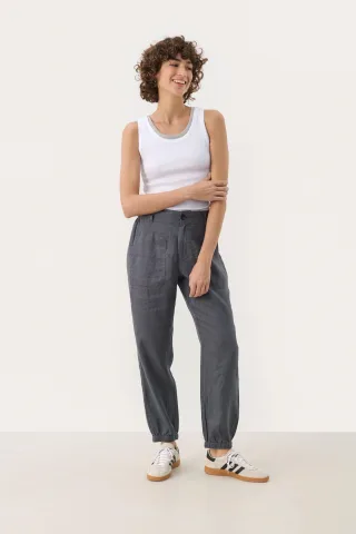 Casual Hose Contemporary fit Turbulence grey