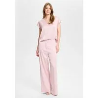 SWING Hosenanzug - Hose aus Satin mit geradem Bein