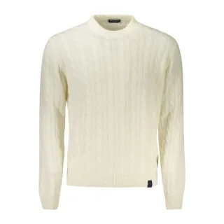 Kabelstrick Rundhals-Pullover