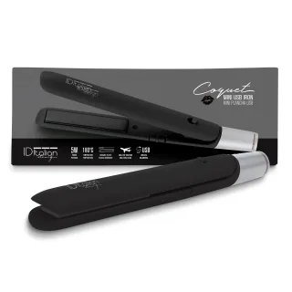 Mini-USB Coquete Schwarzer Haarglätter