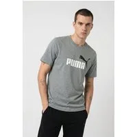 PUMA T-Shirt GRAPHICS 2 COLOR NO 1 LOGO TEE Kurzarm, mit Rundhalsausschnitt, mit Print-Applikation