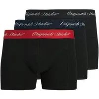 Jack & Jones Trunk JACNORREBRO SOLID TRUNKS 3 PACK NOOS (Packung, 3-St)
