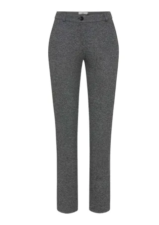 BRAX - Slim-Fit-Stoffhose - Maron grau - Gr. - 34